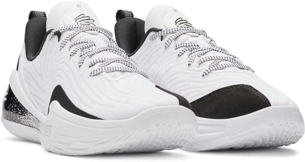 Баскетбольные кроссовки Under Armour Curry 12 Team унисекс - улучшенная посадка и поддержка, 2-Whtblack — фото 4