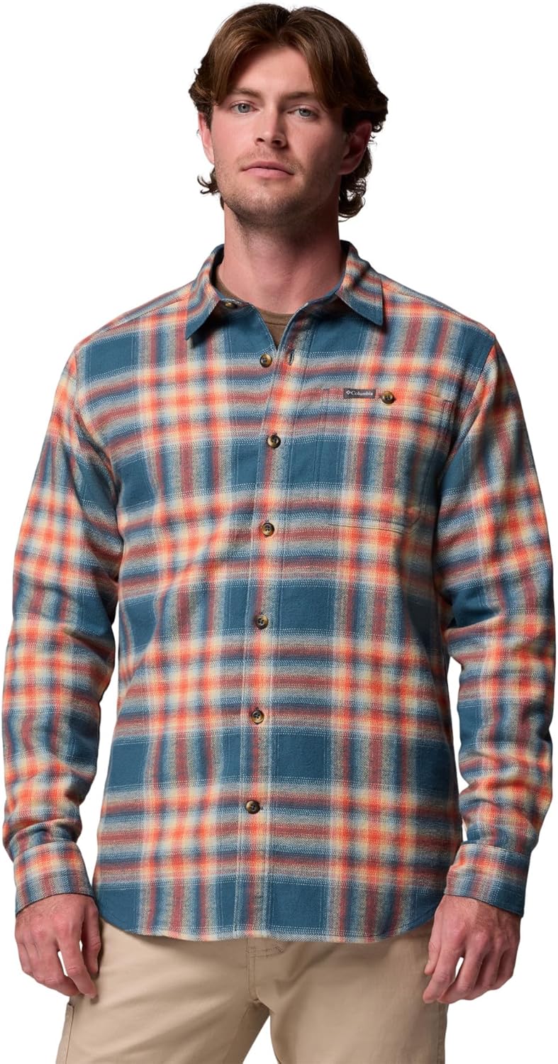 

Рубашка Columbia Mens Pitchstone Heavyweight Flannel II, Everblue Twilight Ombre