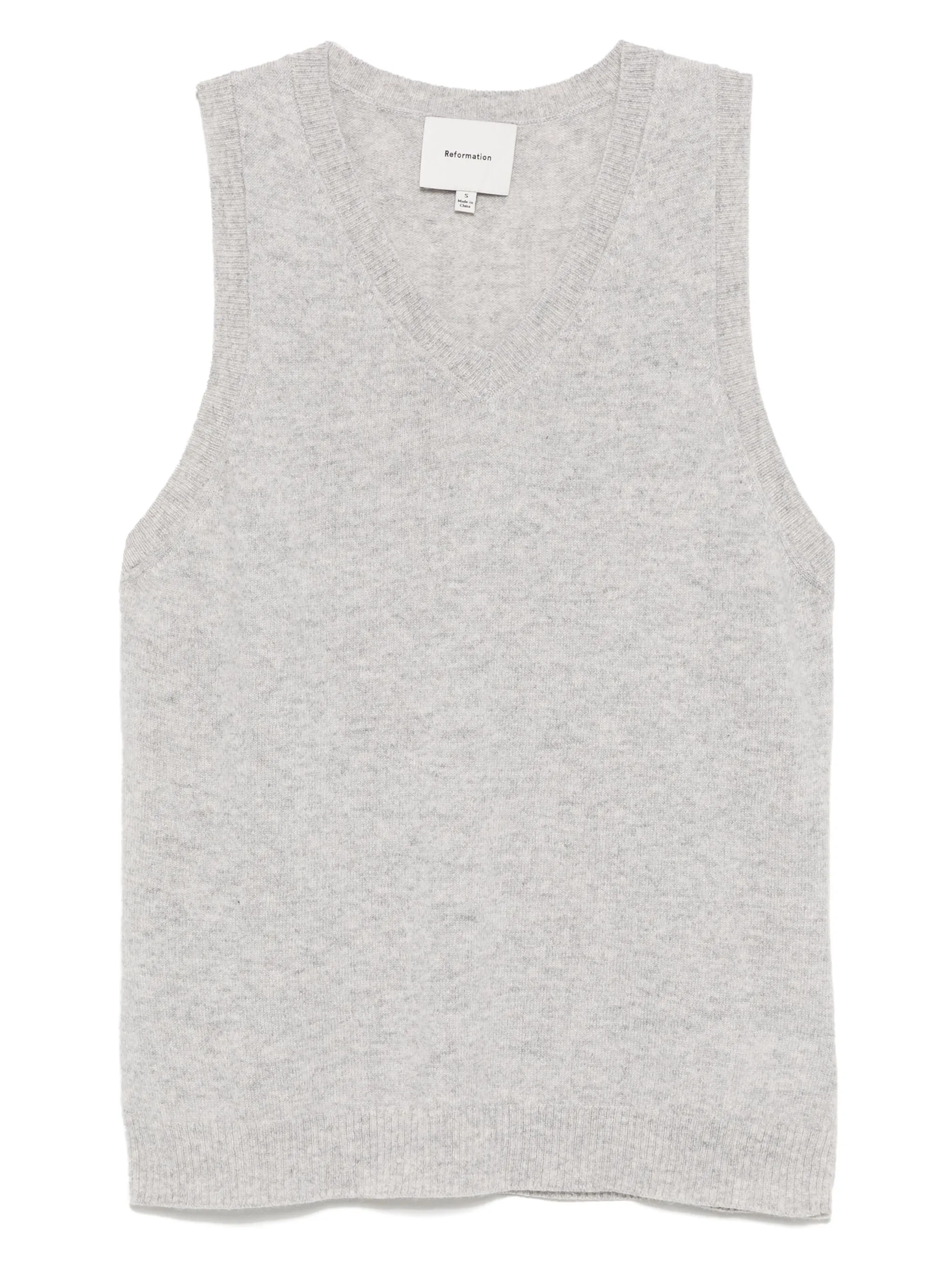 

Топ Reese без рукавов Reformation, серый