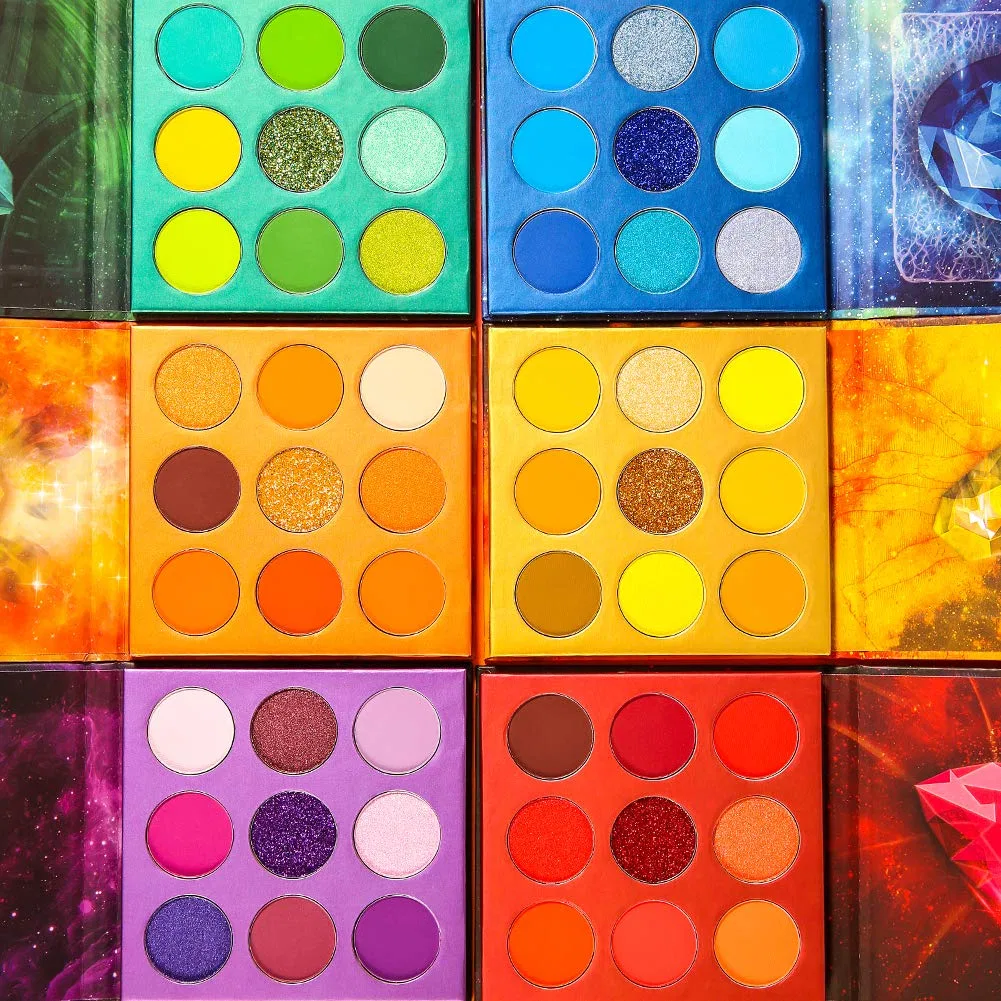 Палетка теней для век Docolor Gemstone Collection 54 цвета Docolor, 54 Colours — фото 4