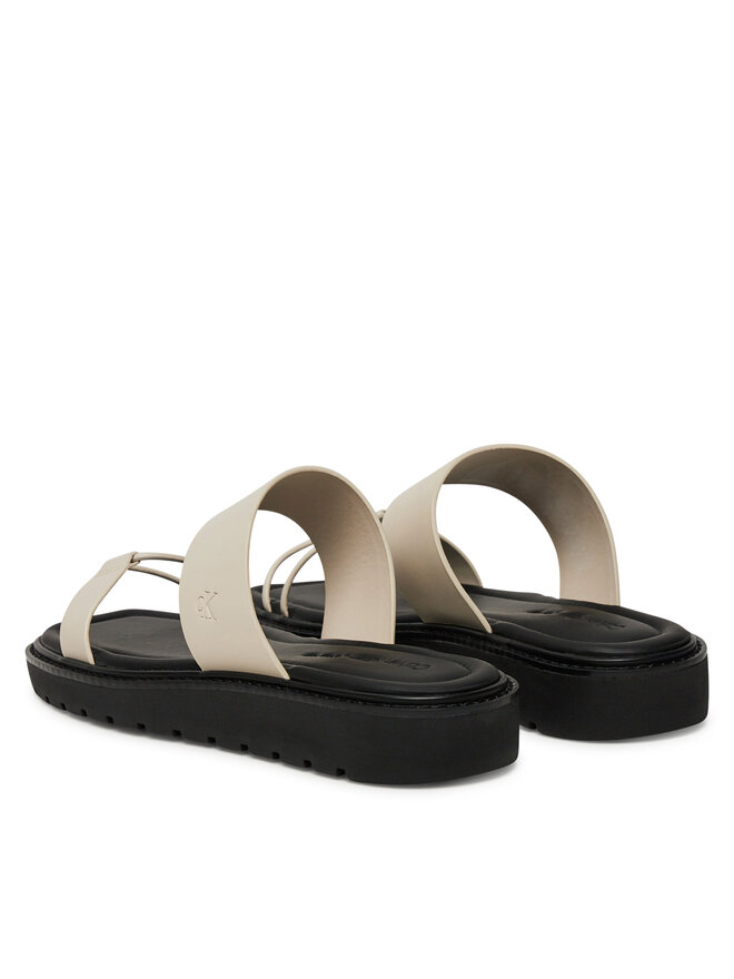 Мюли Rope Sandal Soft Lth Mg YW0YW01864 Calvin Klein Jeans, экрю — фото 3