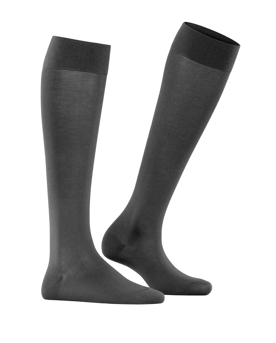 

Базовые женские высокие носки из хлопка Falke, черный