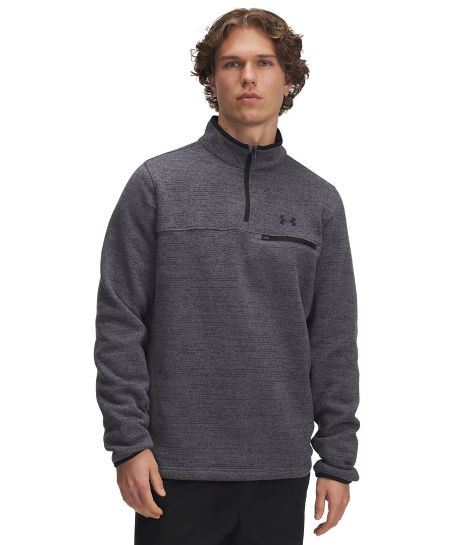 

Мужской свитер с застежкой-молнией на четверть длины Under Armour, Gray