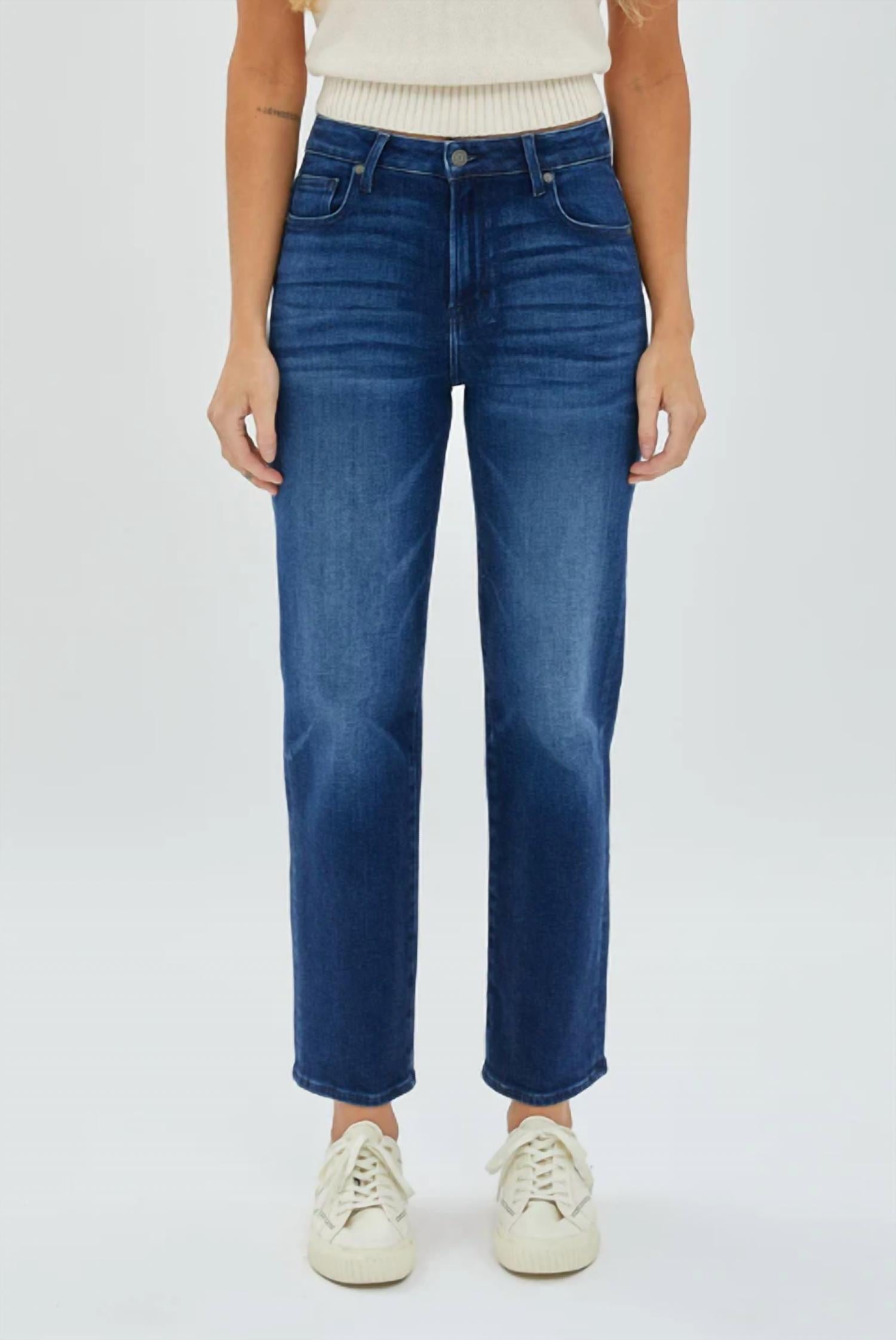 

Прямые джинсы Tracey Clean темного цвета HIDDEN, цвет dark wash