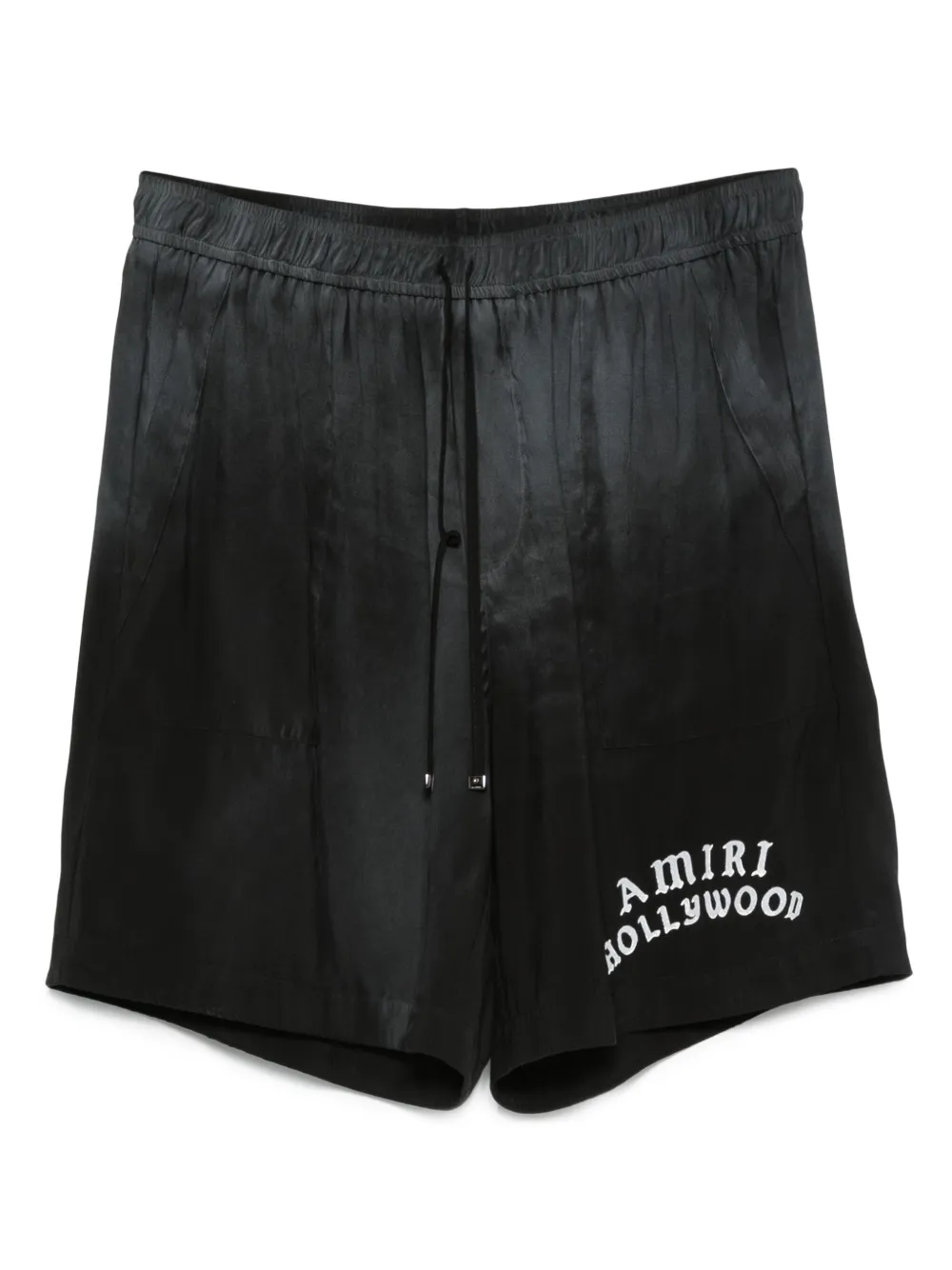 

Шорты с вышитым логотипом AMIRI, черный