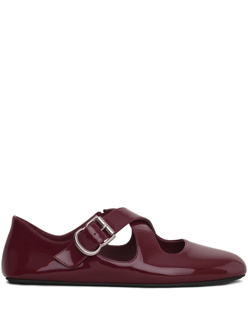 Балетки с пряжками Alaïa, красный