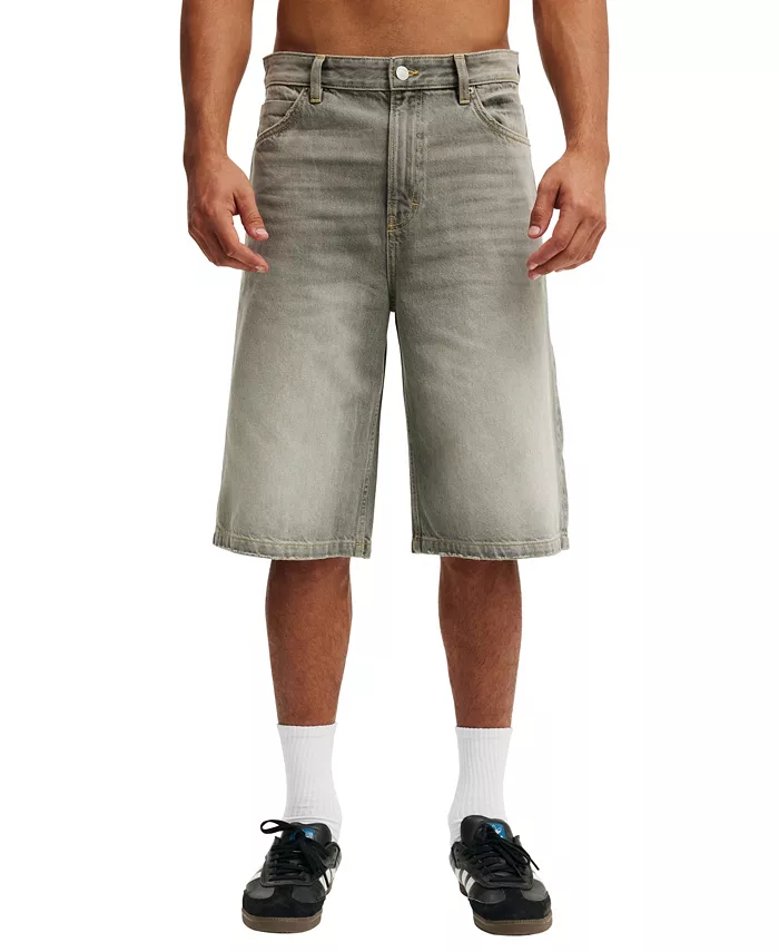 

Мужские шорты Super Baggy Jort COTTON ON, серебряный
