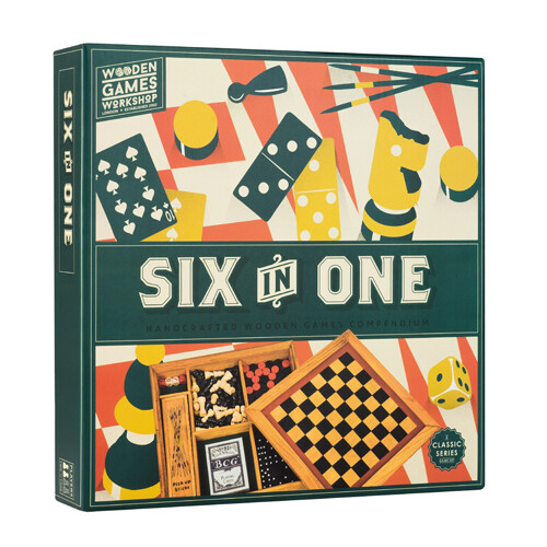 

Настольная игра Wooden Games Workshop: Six In One
