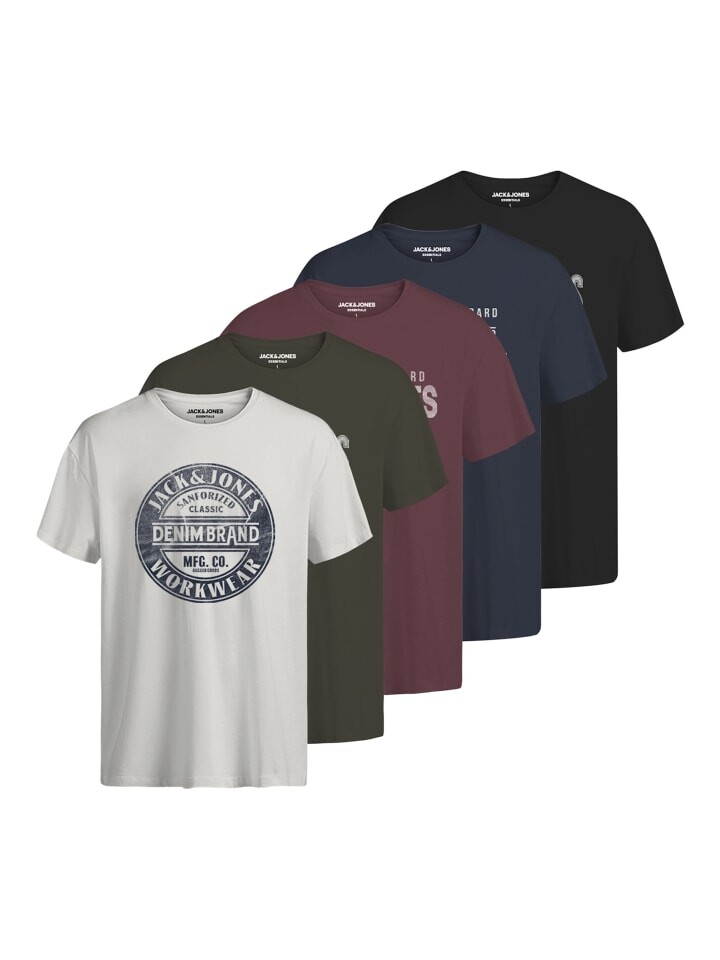 

Футболка Jack & Jones Jeans, разноцветный