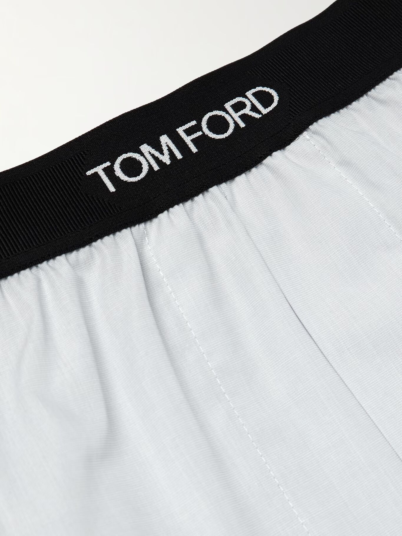 

Хлопковые шорты-боксеры TOM FORD, серый