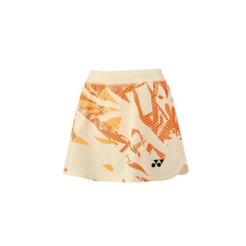 

Конкурсная серия повседневная короткая юбка женская YONEX, слоновая кость
