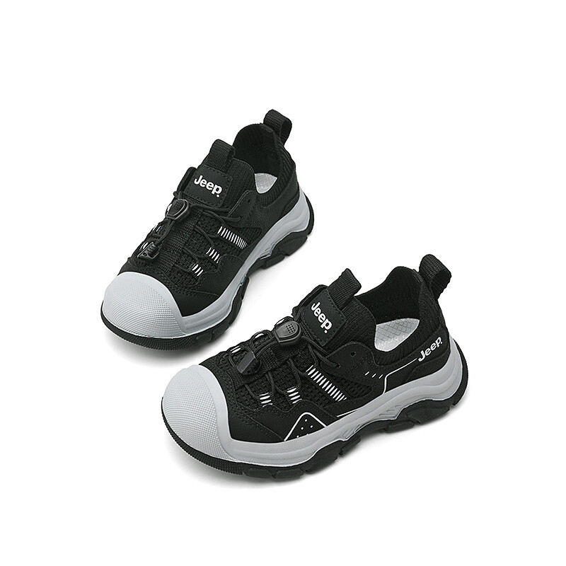 Кроссовки Jeep Kids Lifestyle Shoes Kids Low-top Gray, черный — фото 4
