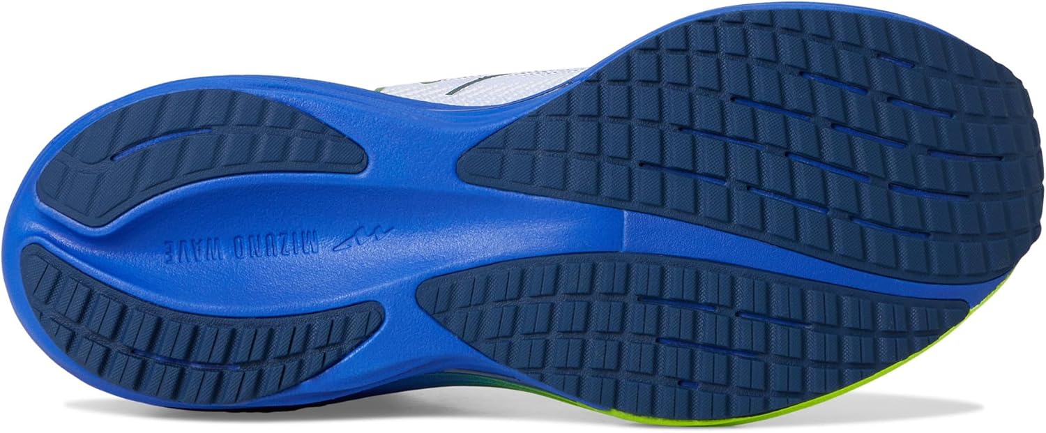 Мужские кроссовки Mizuno Wave Rider 29 2e, белый/синий — фото 3