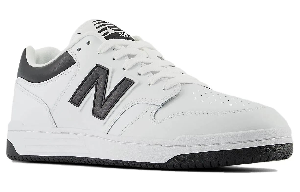 Кеды New Balance 480 White Black — фото 4
