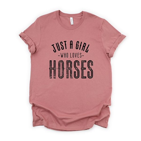 

Футболка с коротким рукавом Just a girl who loves horses Simply Sage Market, Mauve, Зеленый, Футболка с коротким рукавом Just a girl who loves horses Simply Sage Market, Mauve