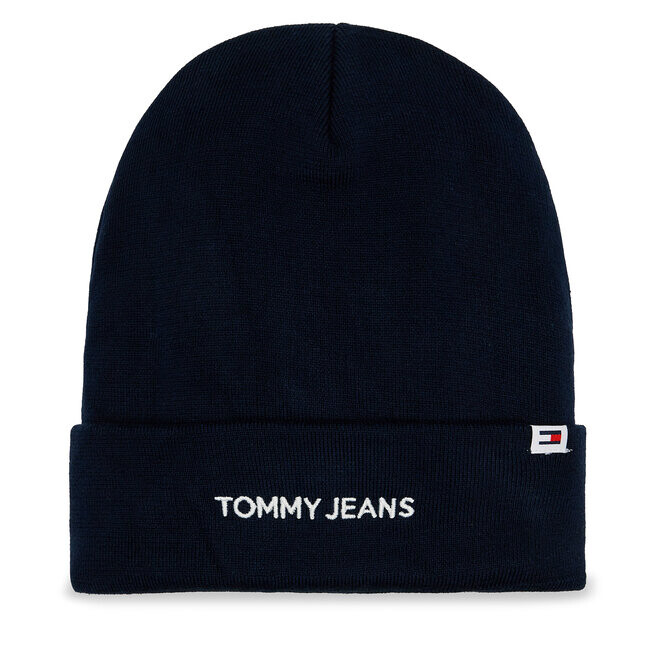 

Шапка Tommy Jeans LinearLogo, темно-синий