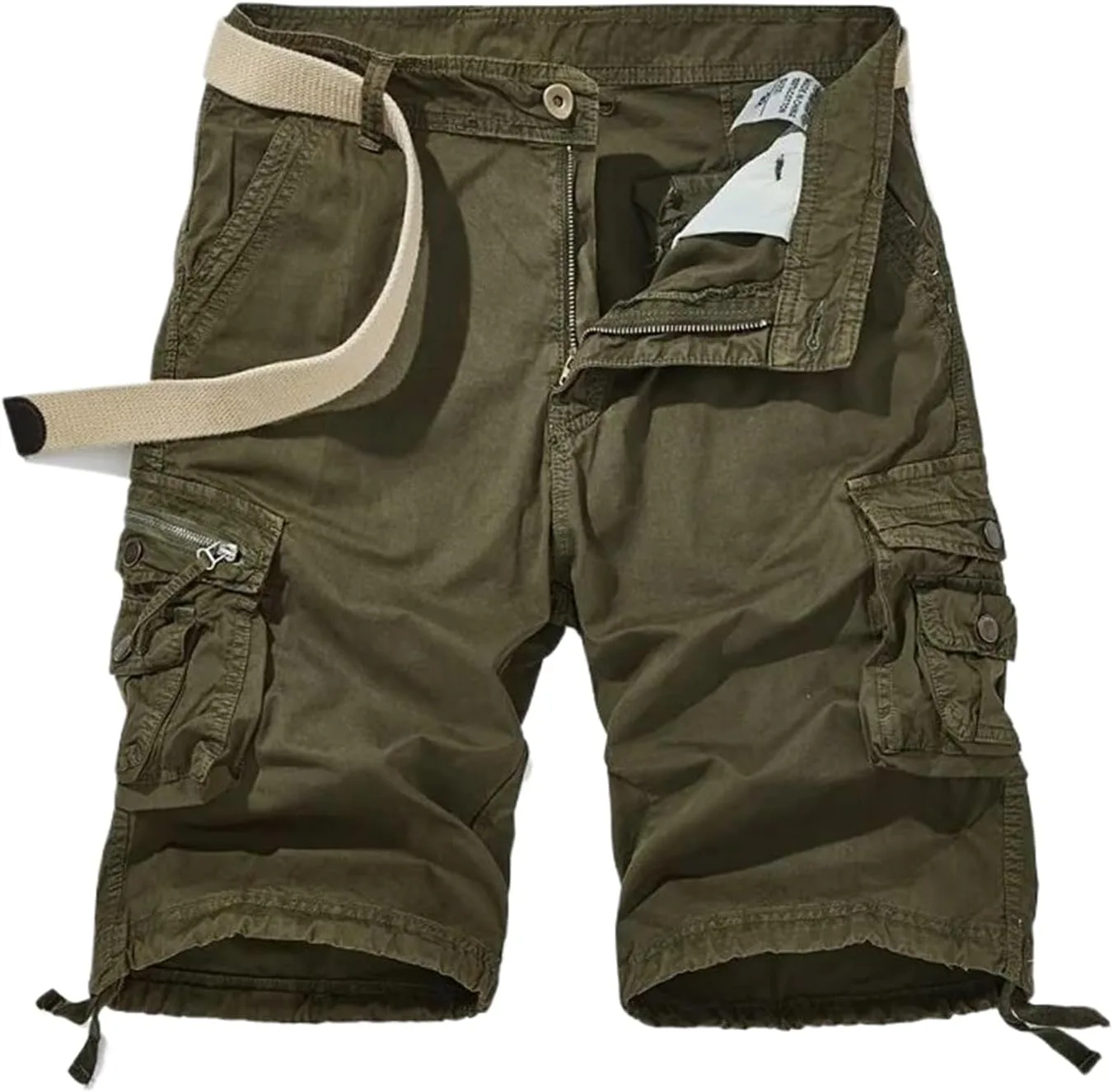 

Летние мужские хлопковые карго-шорты с карманами FSSNHQHCJ