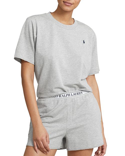 

Короткий комплект Terry с короткими рукавами Polo Ralph Lauren, цвет Gray