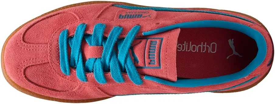Кроссовки мужские PUMA Palermo, кожа, оранжевый — фото 4