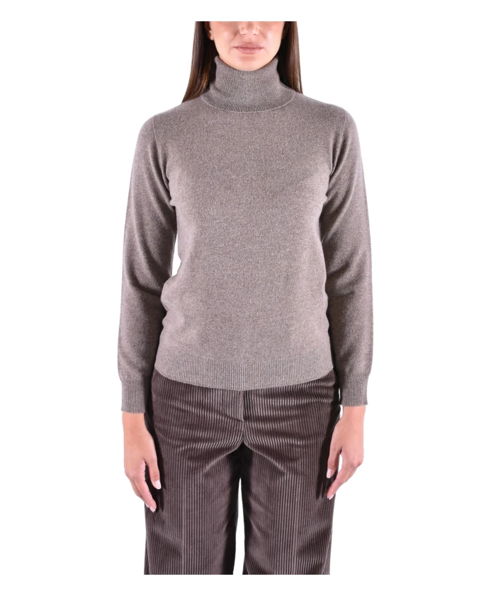 

Кашемировый свитер с высоким воротником Kangra, коричневый