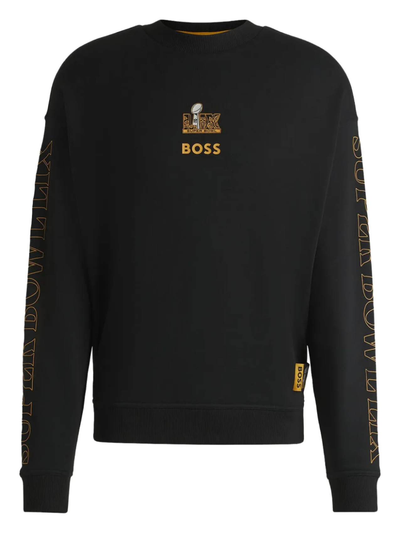

Хлопковая толстовка BOSS x NFL, черный