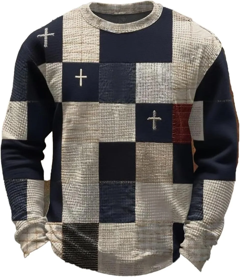 

Мужская худи с принтом в стиле ретро