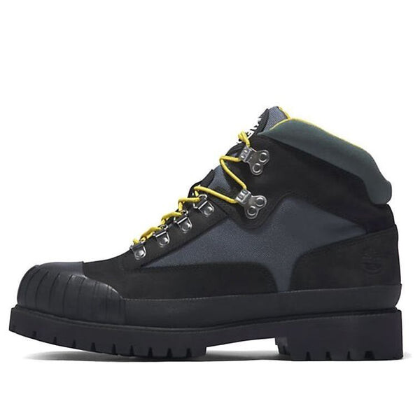 

Кроссовки heritage rubber toe hiking boots 'black' Timberland, черный