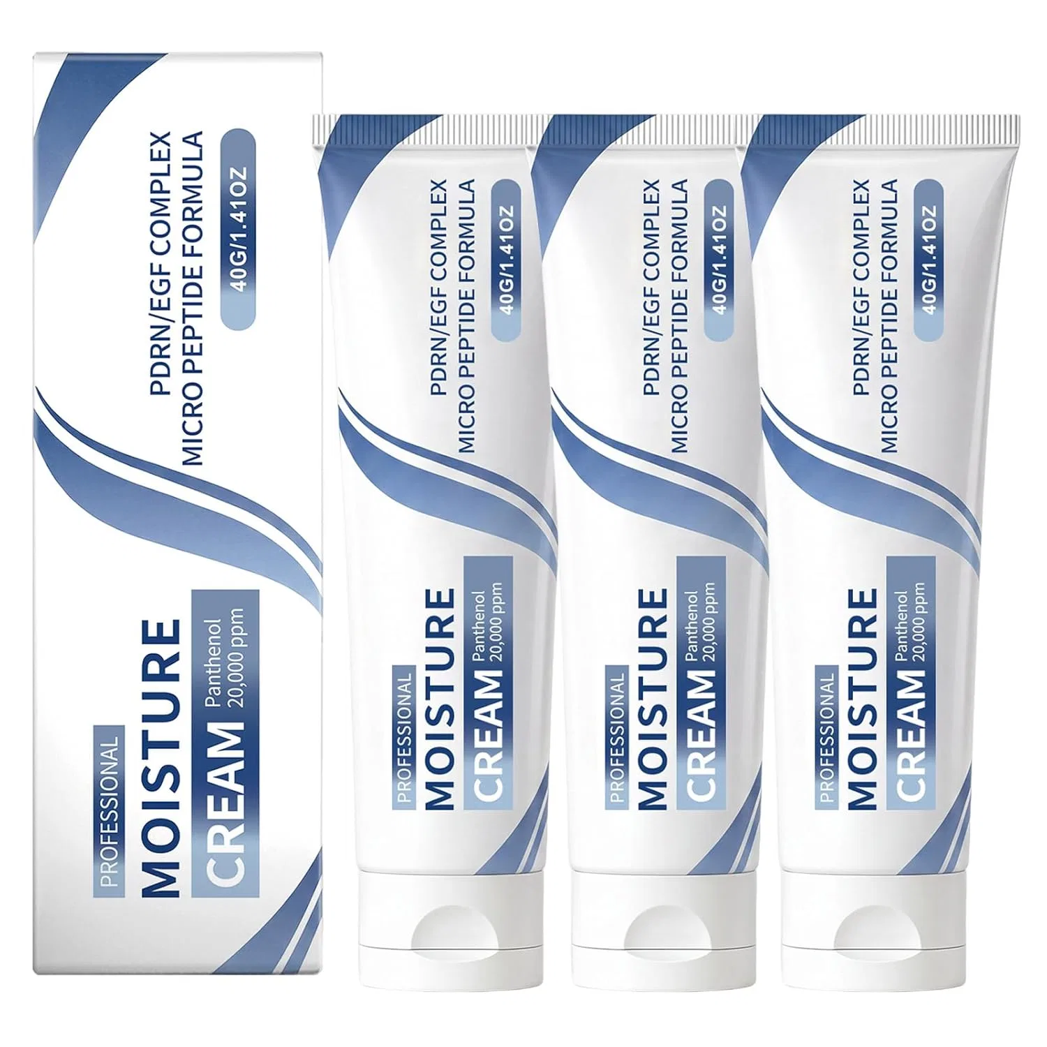 Крем для лица — Профессиональный увлажняющий с пептидами и витамином B5, Generisch, 40 г