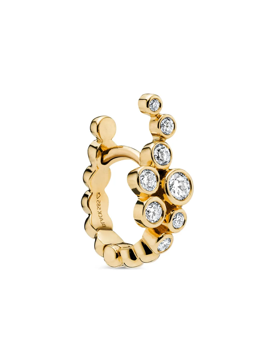 

Серьга-хагги Garbo из желтого золота Maria Black, золотой