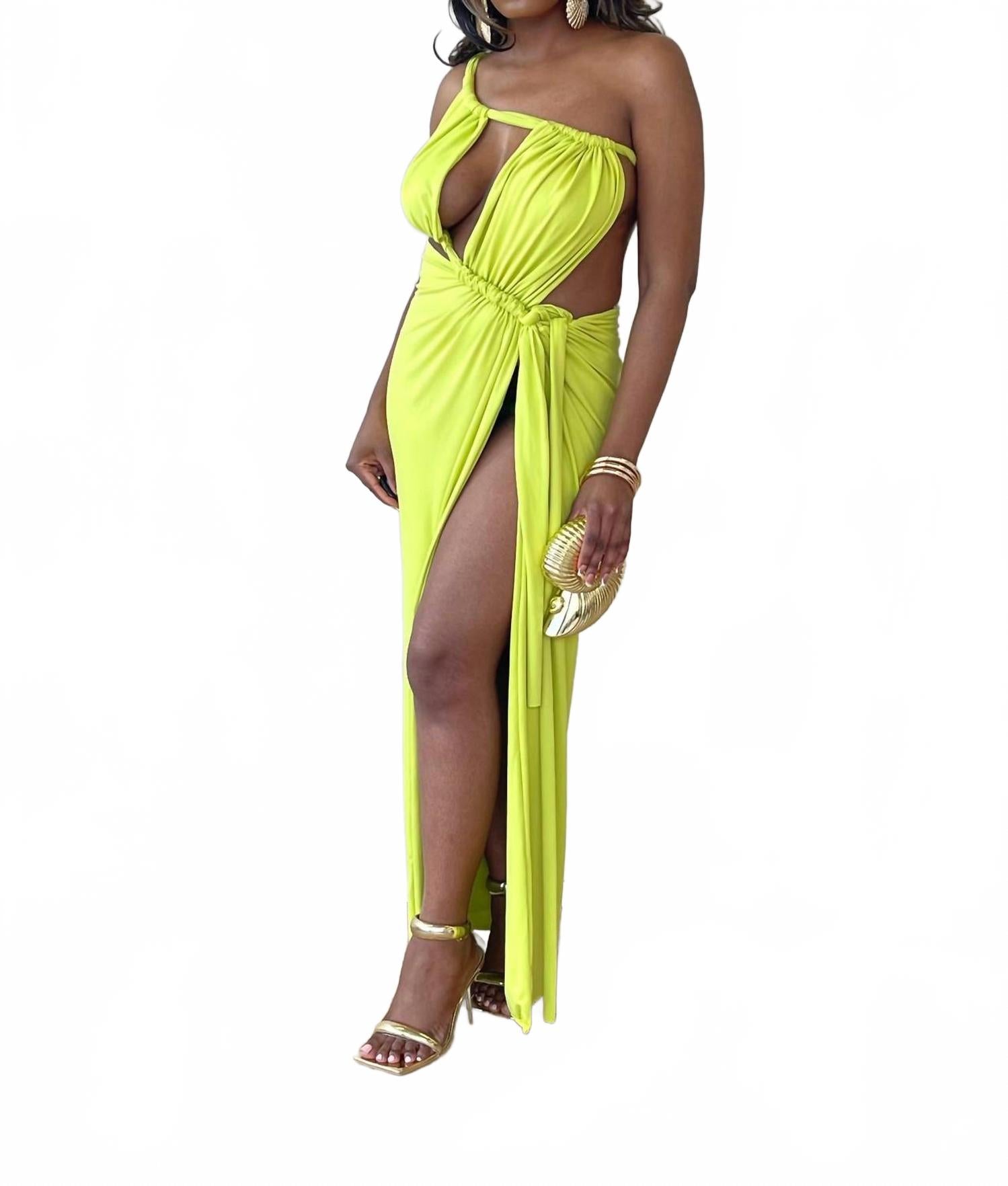 

Арба Дриминг макси-платье в лаймовом цвете Dexire, зеленый
