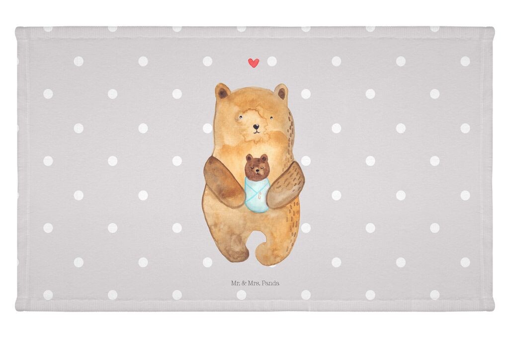

Гостевое полотенце Mr. & Mrs. Panda Bear Baby — серая пастель — подарок, махровая ткань, гостевое полотенце, спортивное полотенце, рождение, мама, плюшевый мишка, детское полотенце, крещение, дорожное полотенце, белый