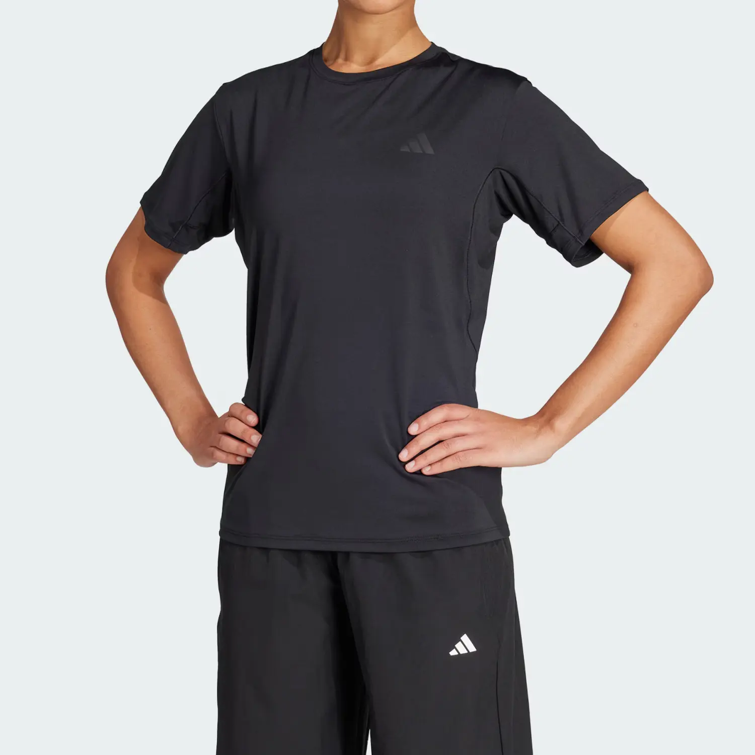 Футболка Climacool женская Adidas, черный — фото 3