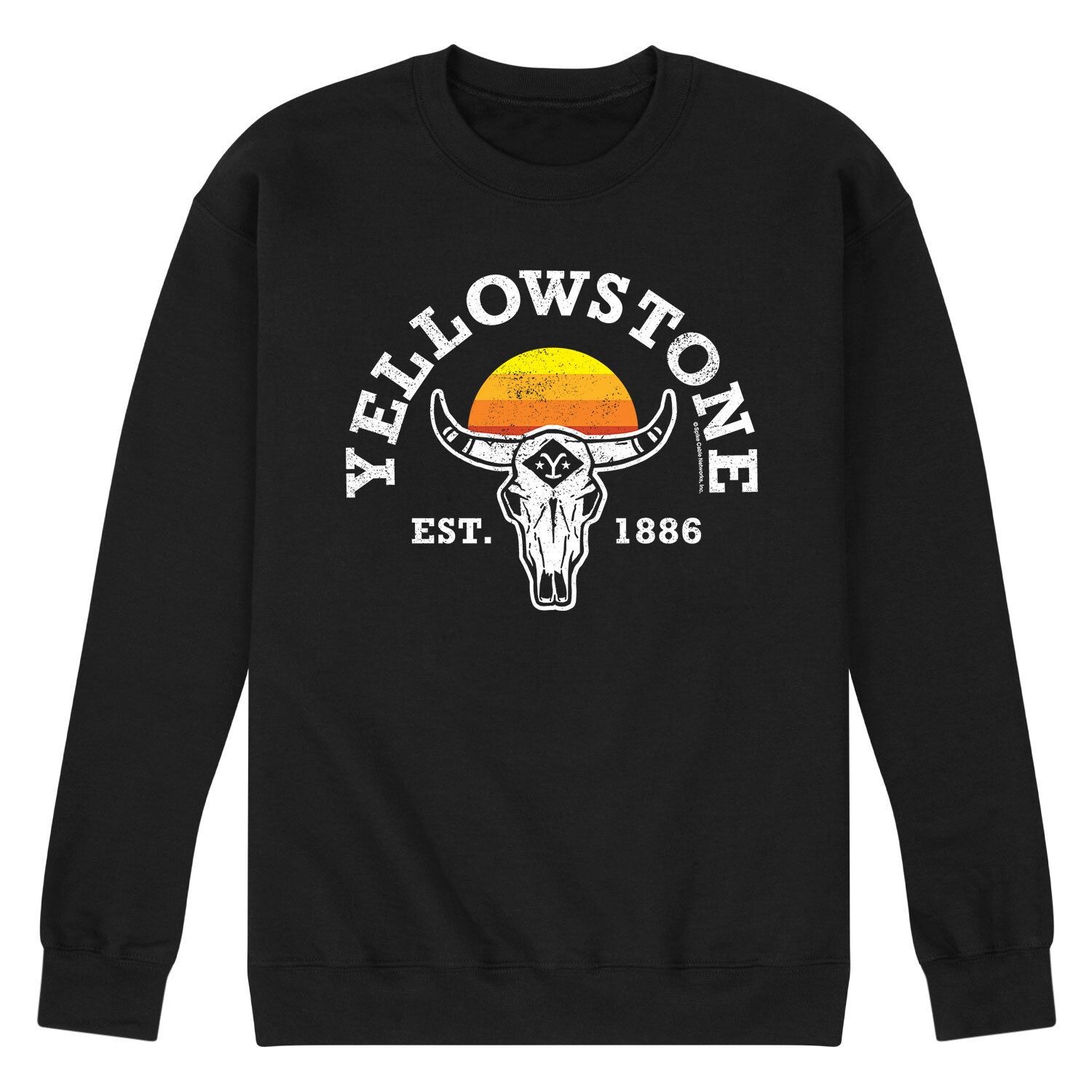 

Мужской свитшот Yellowstone EST 1886 Licensed Character
