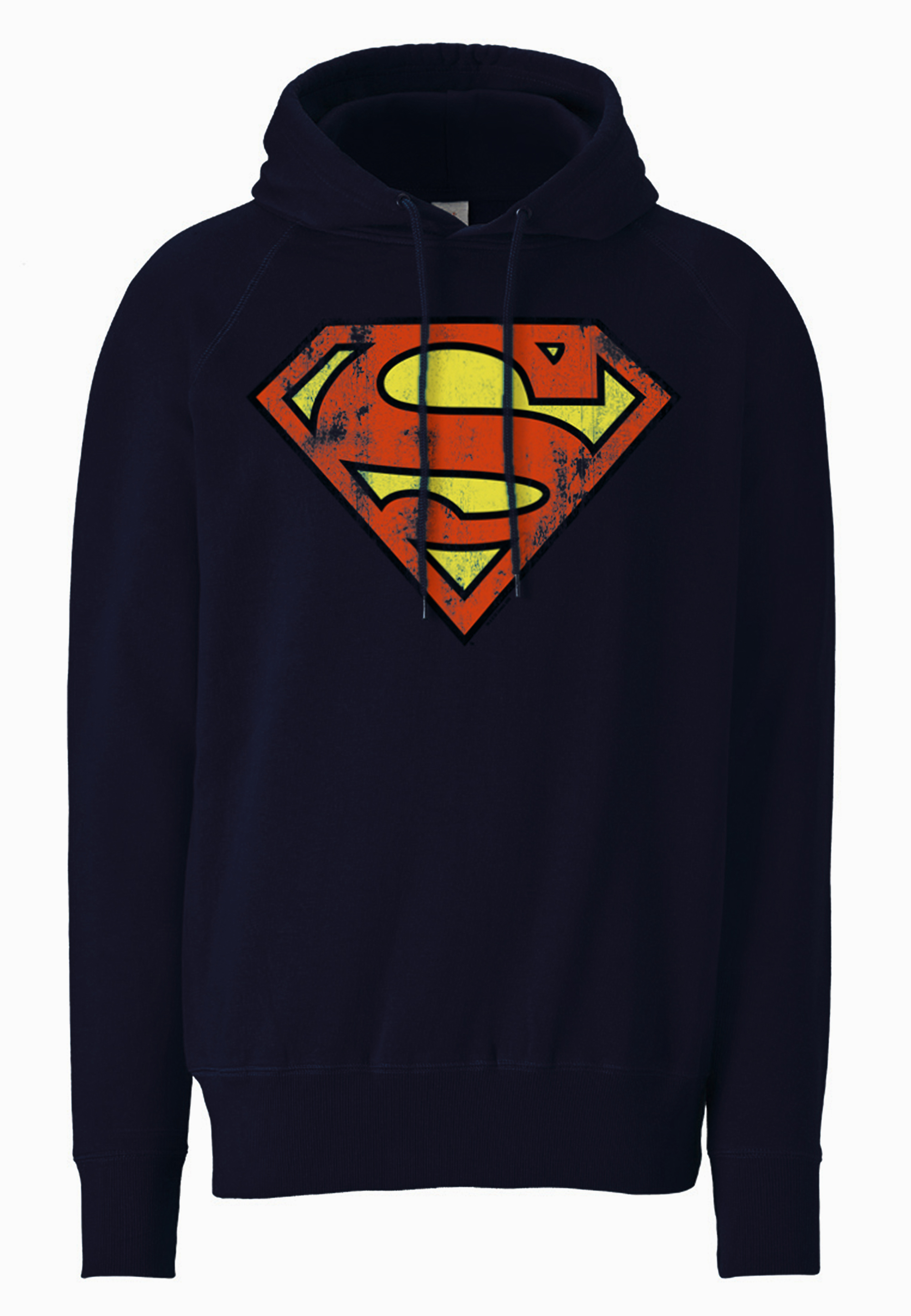 

Толстовка Logoshirt Kapuzenpullover DC Superman Logo, темно-синий