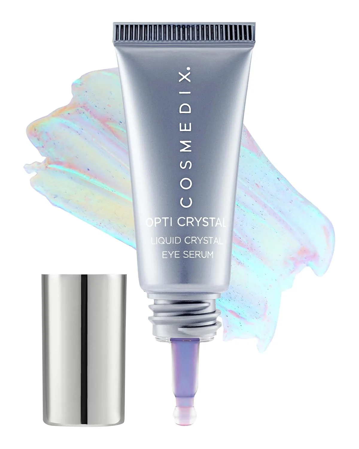 COSMEDIX Under Eye Serum Opti Crystal для темных кругов и отеков, лифтинг и уплотнение для морщин, осветление и увлажнение