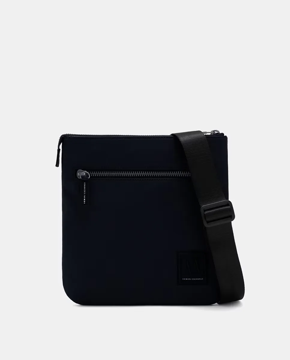 

Мужская нейлоновая сумка через плечо Armani Exchange, темно-синий