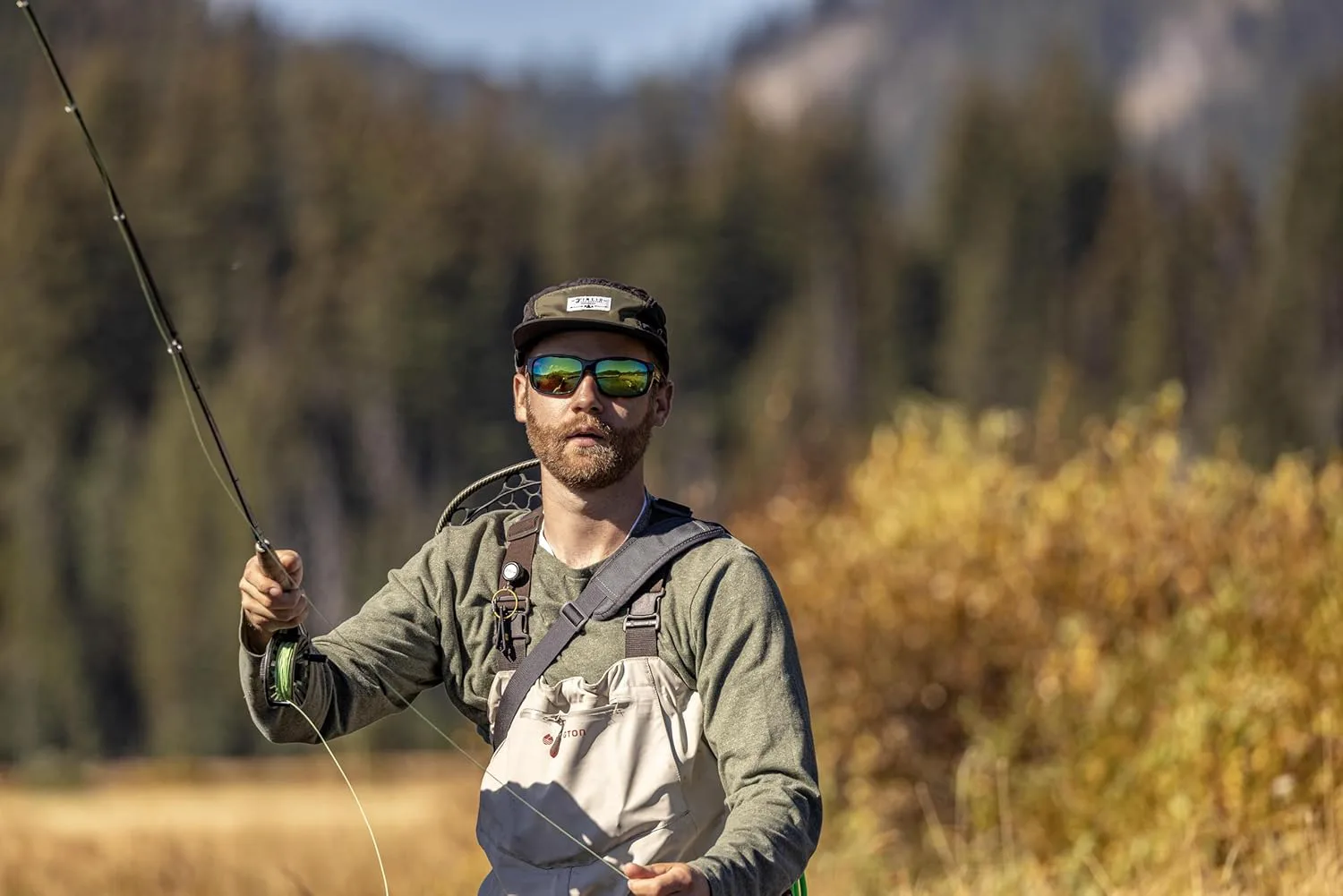 

Поляризованные солнцезащитные очки Suncloud Milestone – 100% защита от УФ-излучения – удобная посадка, стильный дизайн – для мужчин и женщин, Black Frame/Green Mirror