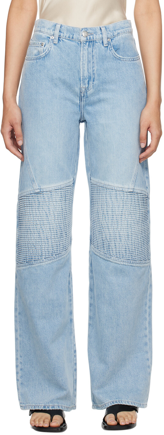 

Синие джинсы Mariah Racer Jeans Побережье шоссе Grlfrnd