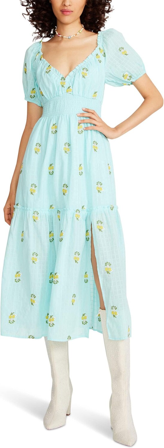 

Платье Макси Райли Betsey Johnson, цвет Beachy Blue
