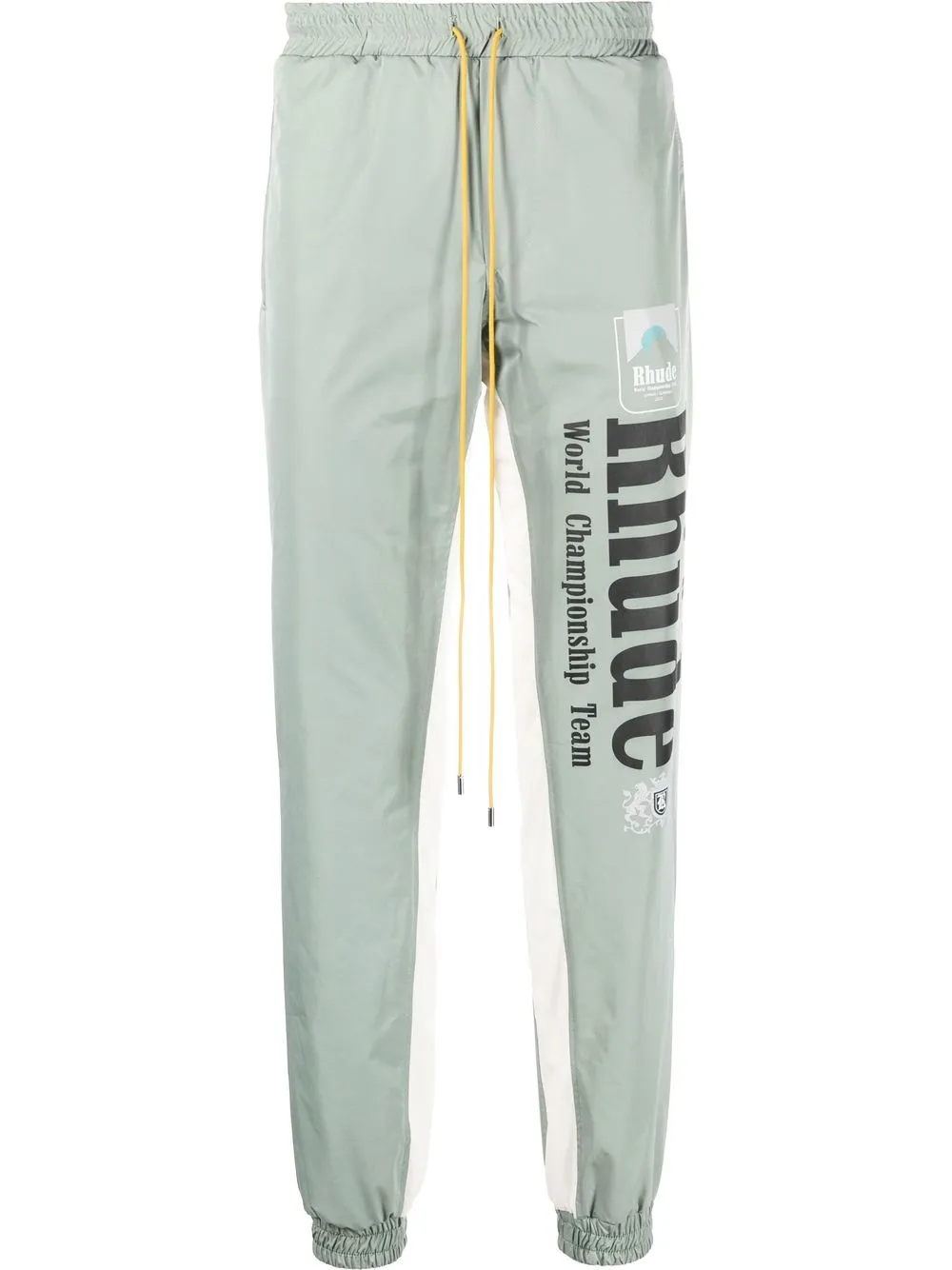 

Спортивные брюки Senna с логотипом RHUDE, зеленый