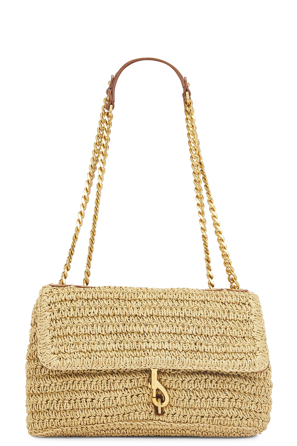 

Edie средняя сумка через плечо Rebecca Minkoff, natural & tawny