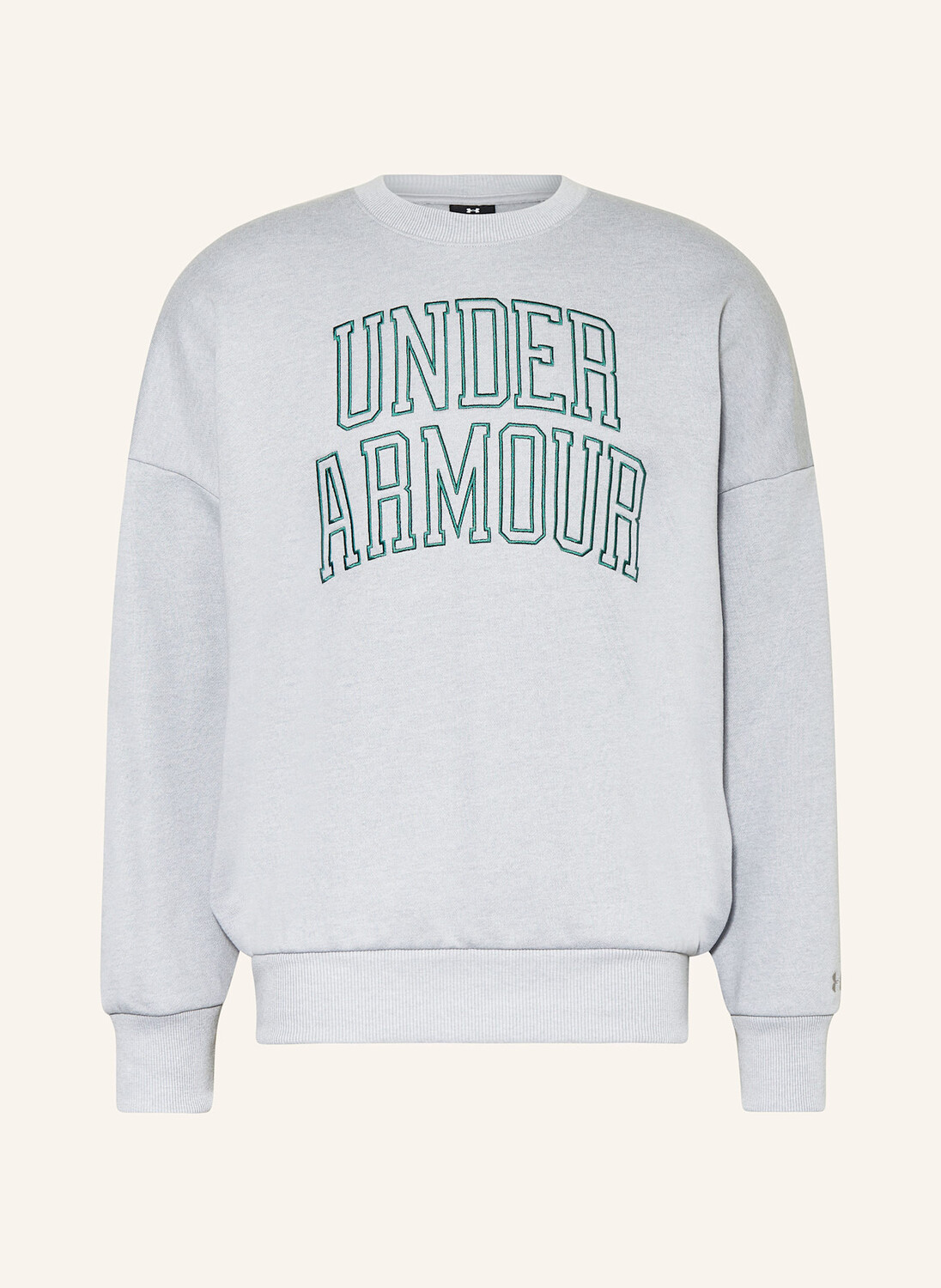 

Толстовка icon UNDER ARMOUR, цвет HELLGRAU/DUNKELGRÜN
