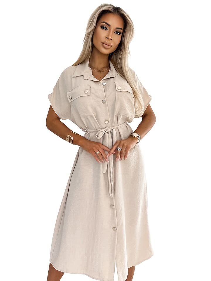 

Платье до колена numoco Kleid, кремовый
