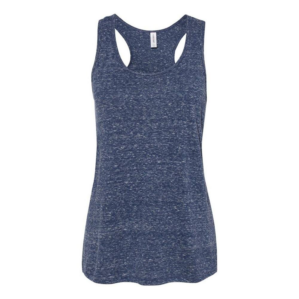 

Женская майка Jerzees Snow Heather Jersey Racerback JERZEES, темно-синий