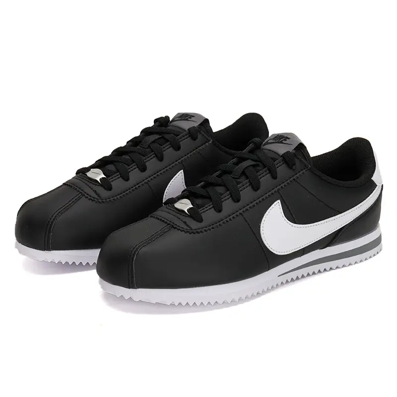Кроссовки Cortez Kids Lifestyle GS Low-top, черные/белые Nike, черный/белый — фото 3