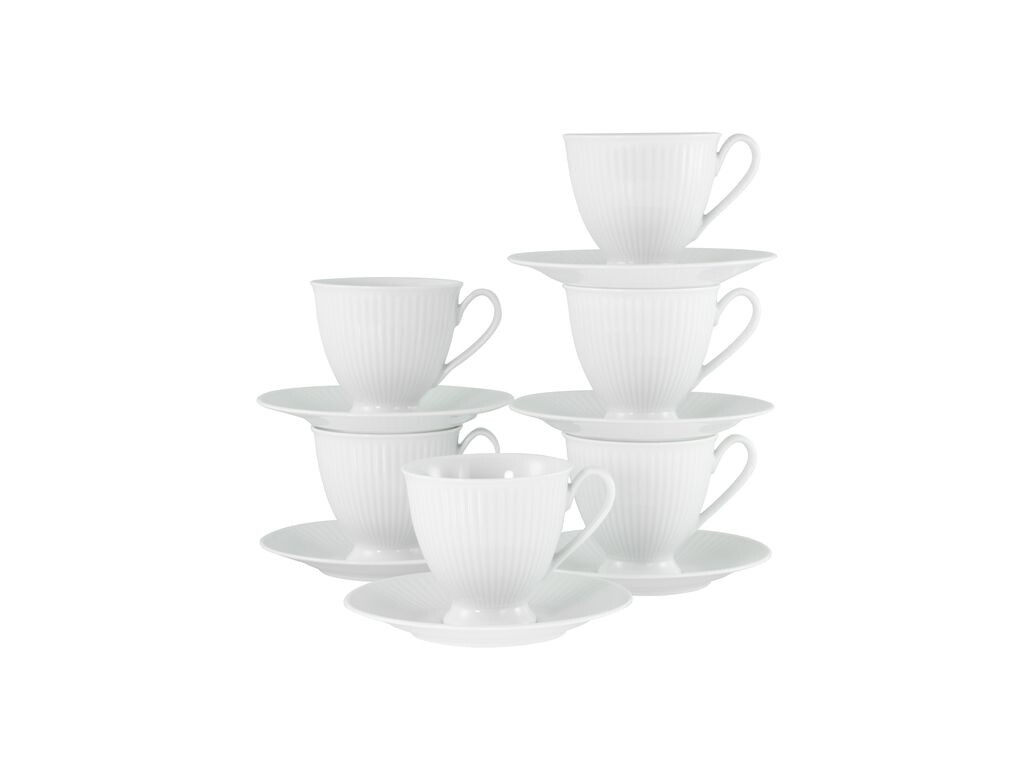 

CreaTable, 21882, Valencia White, кофейный сервиз 12 предметов, фарфор