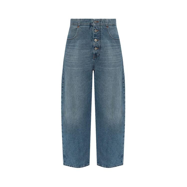 

Брюки MM6 Maison Margiela 5 Pockets Pants Medium Blue, синий