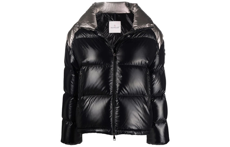 

Пуховик женский черный Moncler