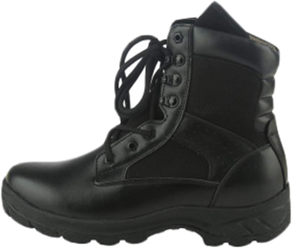 

Мужские военные ботинки Wygwlg, шнуровка, пустынные тактические ботинки, походные боевые ботинки, кадетская обувь для охраны, черные, черный