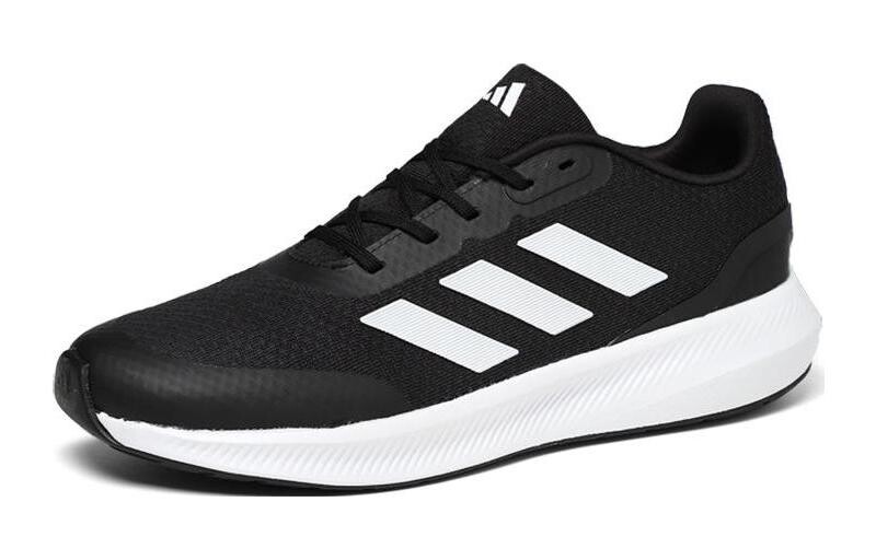 Кроссовки adidas Falcon 3 Core Black Cloud White GS — фото 3